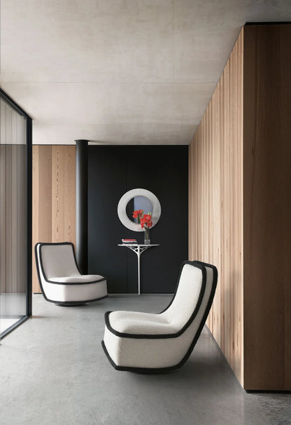 Fauteuil Bonheur Du Jour de Philippe Starck - Kartell-Anthracite - Blanc-The Woods Gallery