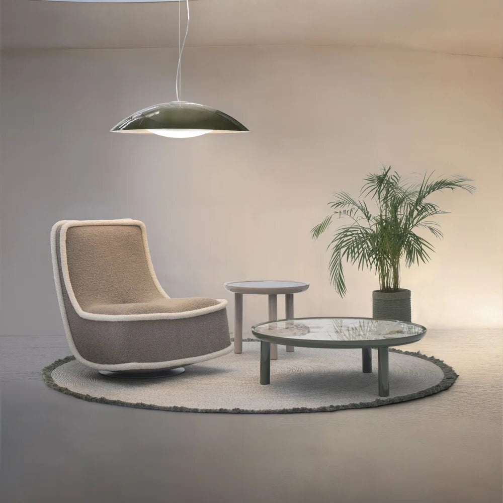 Fauteuil Bonheur Du Jour de Philippe Starck - Kartell-Anthracite - Blanc-The Woods Gallery