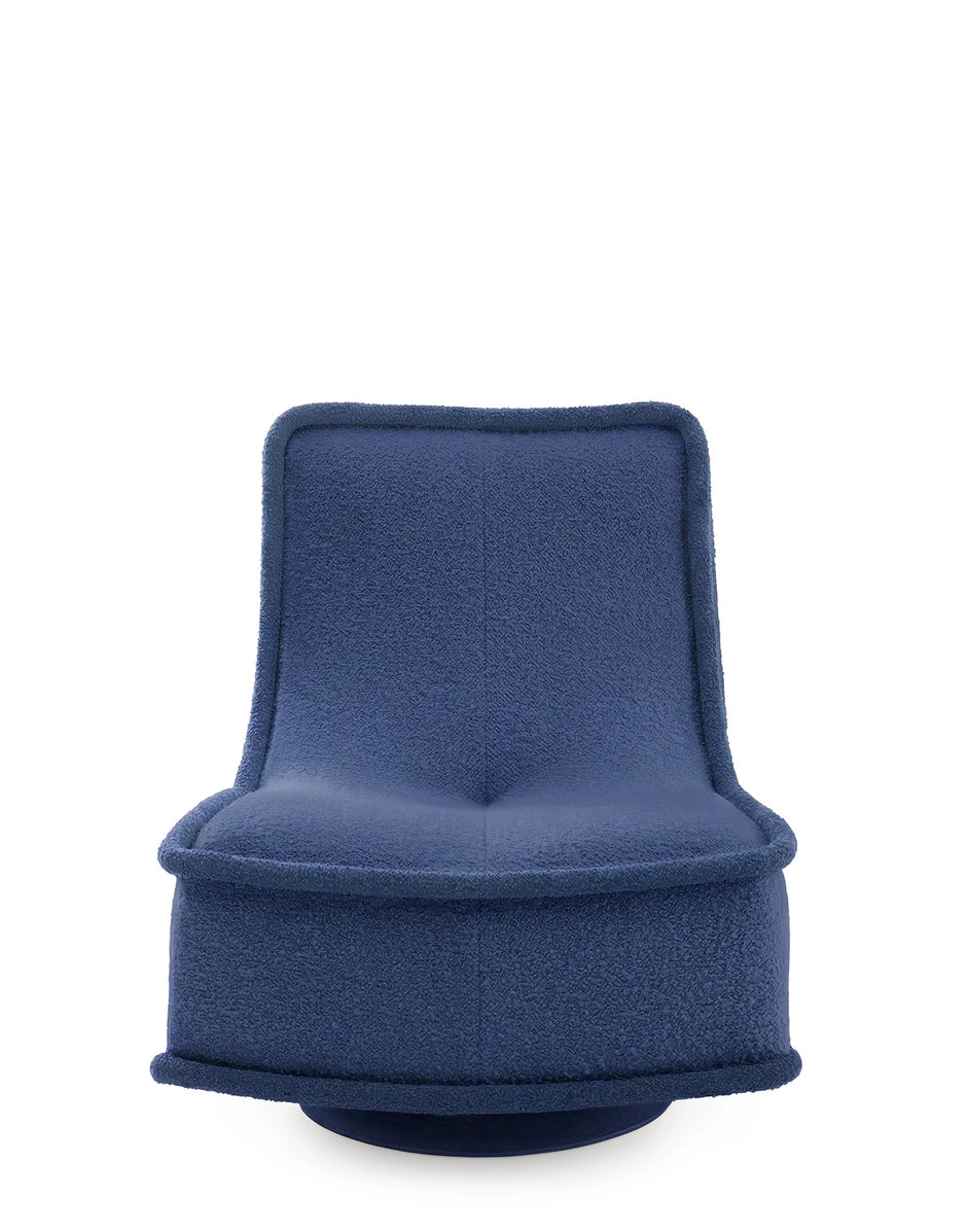 Fauteuil Bonheur Du Jour de Philippe Starck - Kartell-Anthracite - Blanc-The Woods Gallery
