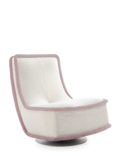 Fauteuil Bonheur Du Jour de Philippe Starck - Kartell-Blanc - Rose-The Woods Gallery