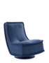 Fauteuil Bonheur Du Jour de Philippe Starck - Kartell-Bleu-The Woods Gallery