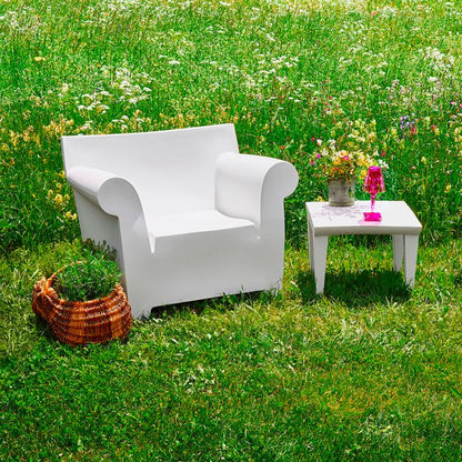 Fauteuil Bubble de Philippe Starck - Kartell-Blanc-The Woods Gallery