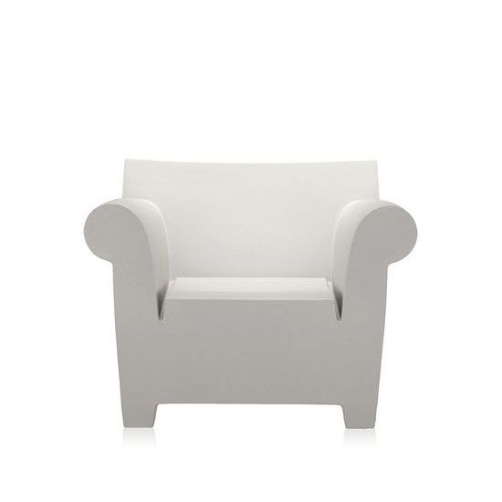Fauteuil Bubble de Philippe Starck - Kartell-Blanc-The Woods Gallery