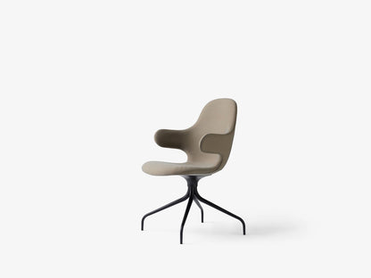 Fauteuil Catch JH1 de Jaime Hayon - &amp;Tradition-Pieds chêne huilé-Tissu groupe 1-The Woods Gallery
