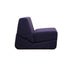 Fauteuil Chauffeuse - lit Galeotta de D’Urbino - Lomazzi - Studio De Pas - Zanotta-Bleu / Rubelli Pervinca 040359-The Woods Gallery
