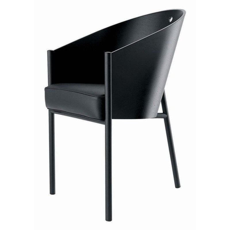 Fauteuil Costes de Philippe Starck - Driade-Ébène / Pieds noirs-The Woods Gallery