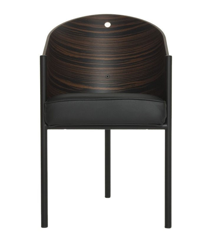 Fauteuil Costes de Philippe Starck - Driade-Wengé rayé / Pieds noirs-The Woods Gallery