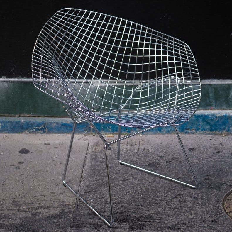 Fauteuil Diamond de Harry Bertoia - Knoll - Vintage-The Woods Gallery