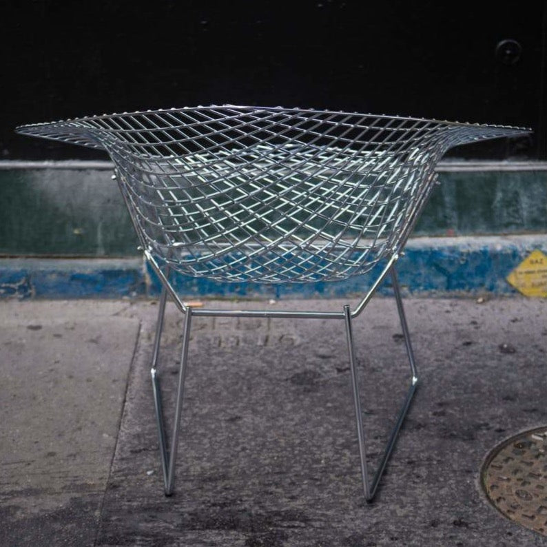Knoll H arry Bertoia ハイスッール Wire Chair by Harry Bertoia - Original Vintage Knoll Design