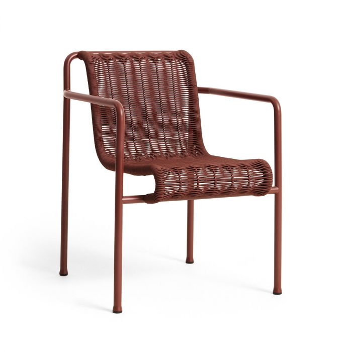 Fauteuil Dinning Palissade Cord - Hay-Rouge fer-The Woods Gallery