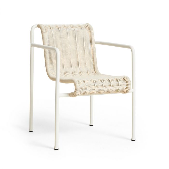 Fauteuil Dinning Palissade Cord - Hay-Blanc crème-The Woods Gallery