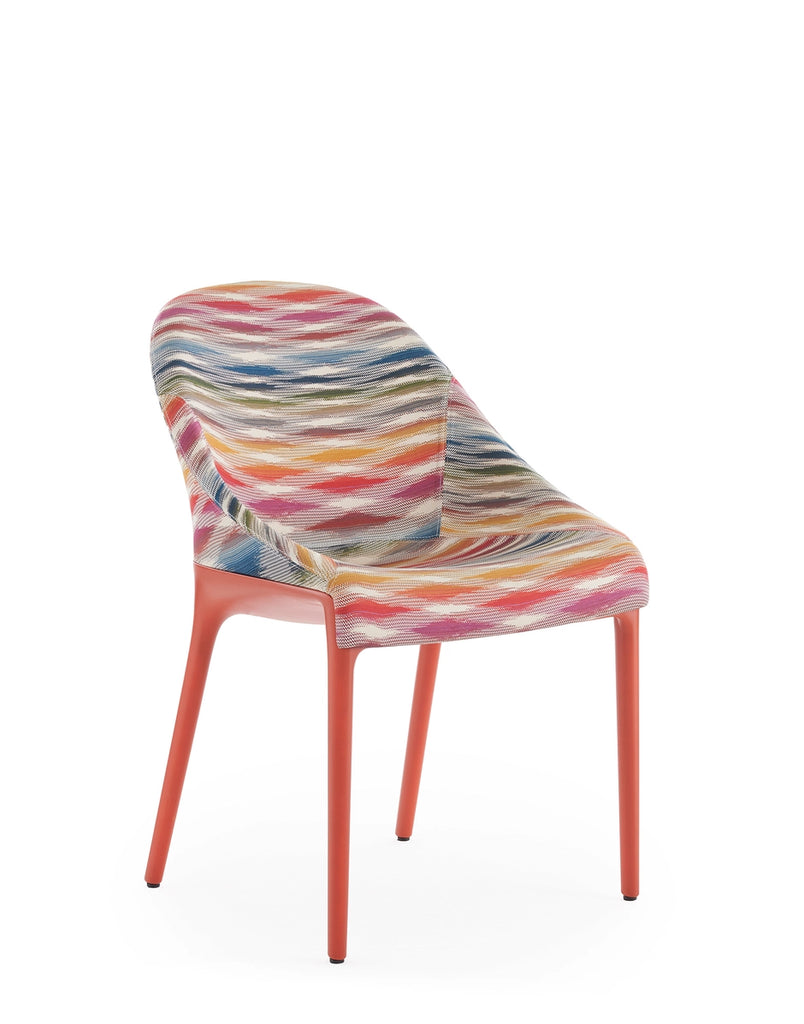 Fauteuil Eleganza Ela Missoni de Philippe Starck - Kartell-Noir-The Woods Gallery