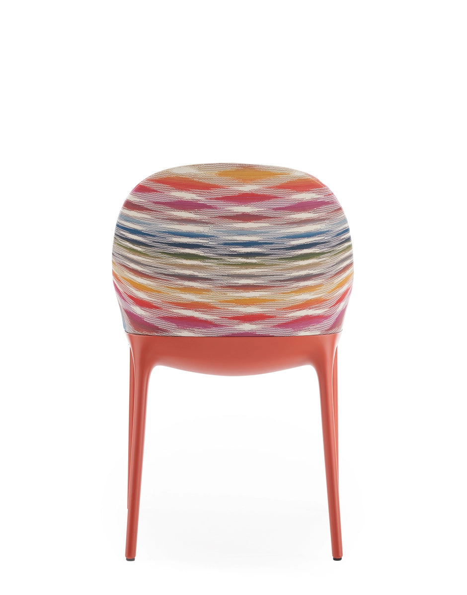 Fauteuil Eleganza Ela Missoni de Philippe Starck - Kartell-Noir-The Woods Gallery