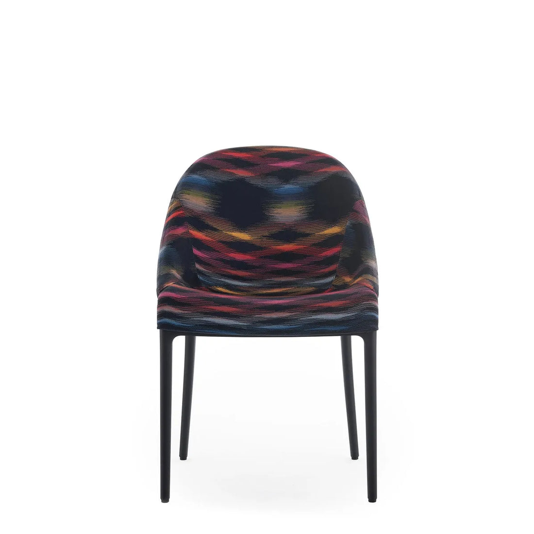 Fauteuil Eleganza Ela Missoni de Philippe Starck - Kartell-Noir-The Woods Gallery