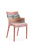 Fauteuil Eleganza Nia Missoni de Philippe Starck - Kartell-Blanc-The Woods Gallery
