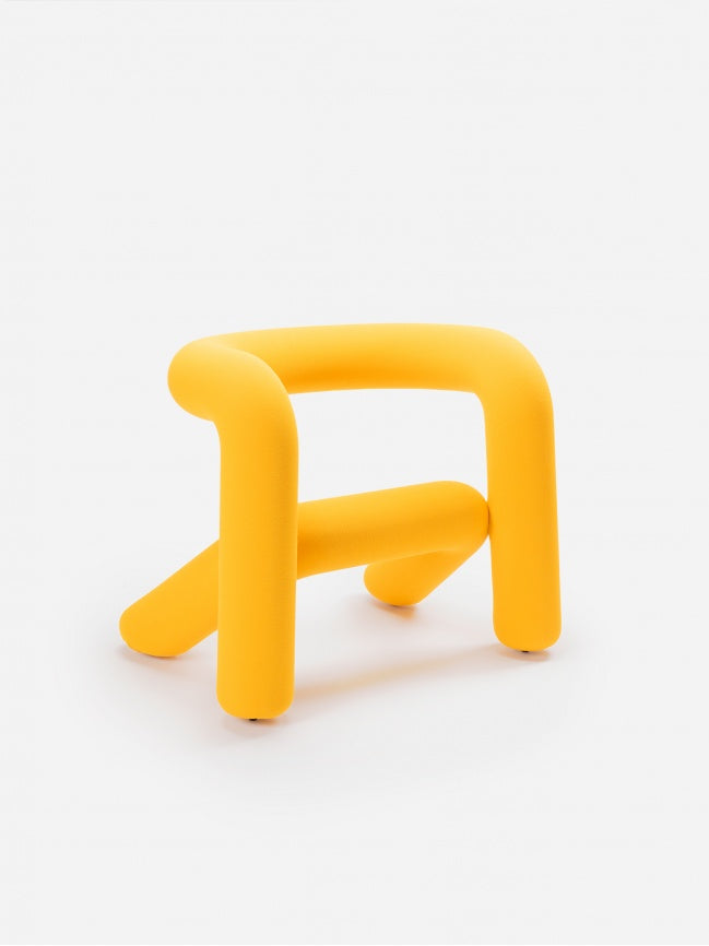 Fauteuil Extra Bold Uni de Big Game - MOUSTACHE-Jaune-The Woods Gallery