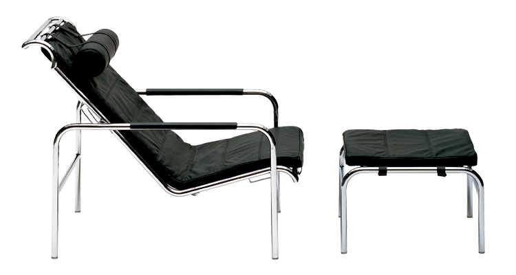 Fauteuil Genni de Gabriele Mucchi - Zanotta-Noir-The Woods Gallery