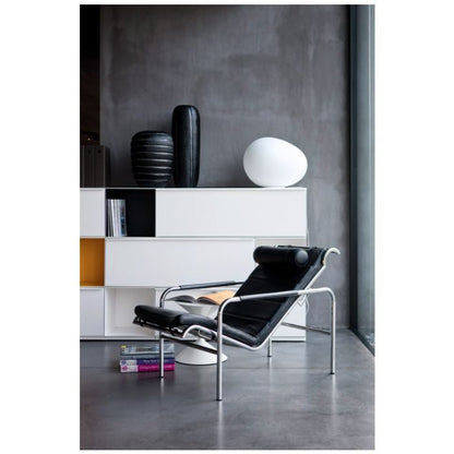 Fauteuil Genni de Gabriele Mucchi - Zanotta-Noir-The Woods Gallery