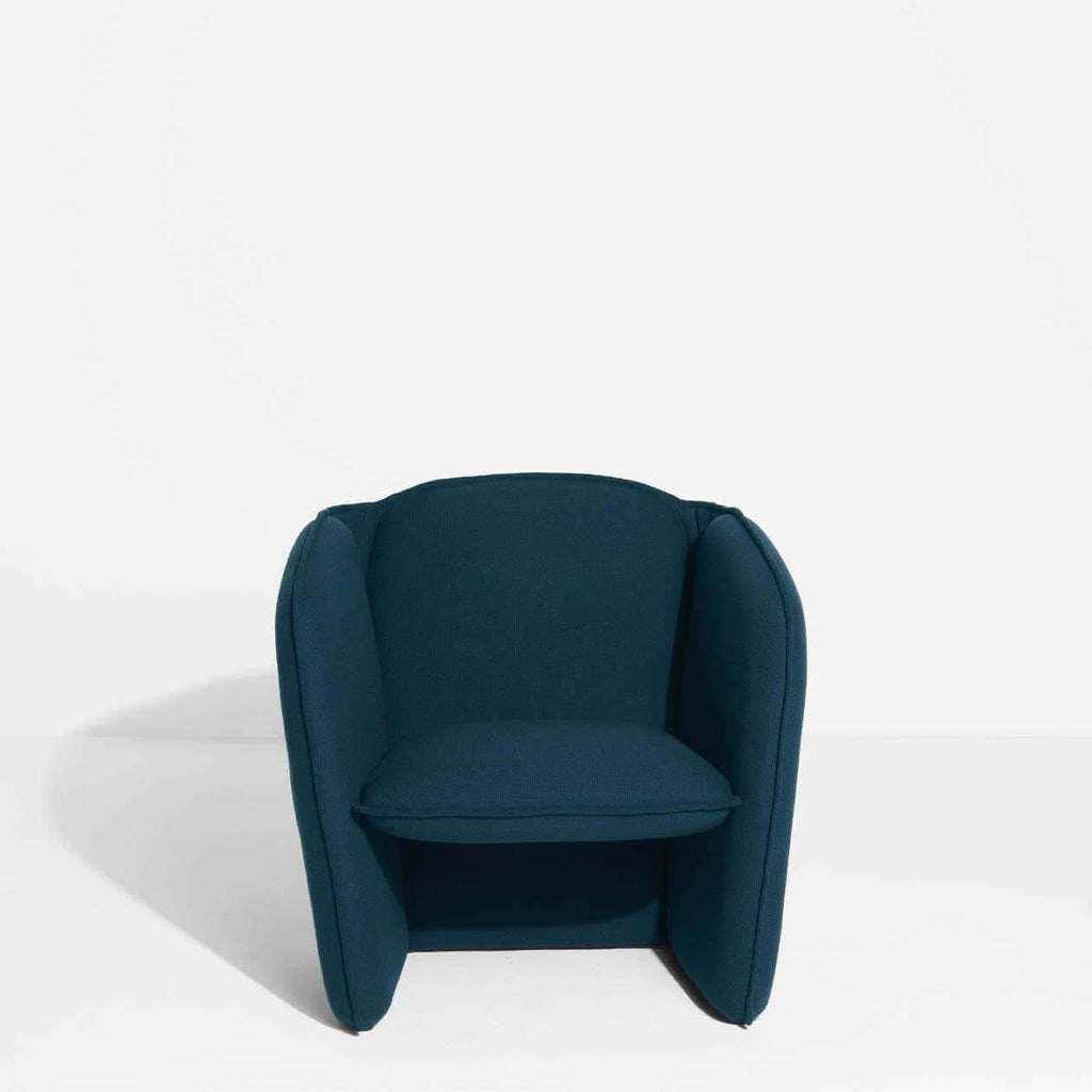 Fauteuil Lily - Petite Friture-Bleu Navy-The Woods Gallery