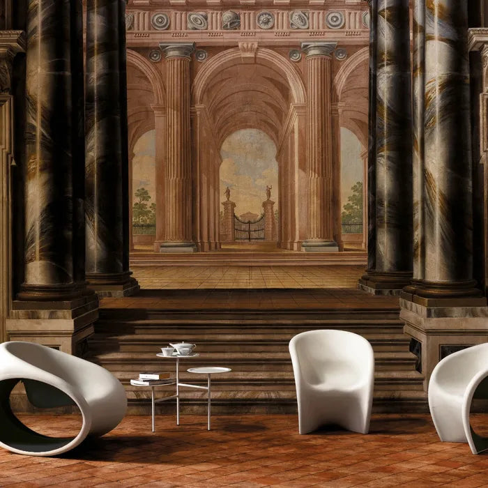 Fauteuil MT3 de Ron Arad - Driade-Sable blanc/Rouge-The Woods Gallery