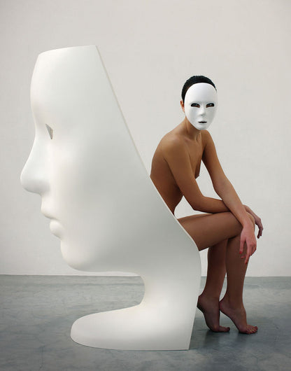 Fauteuil Nemo de Fabio Novembre - Driade-Blanc mat-The Woods Gallery