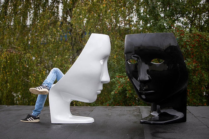 Fauteuil Nemo de Fabio Novembre - Driade-Blanc mat-The Woods Gallery