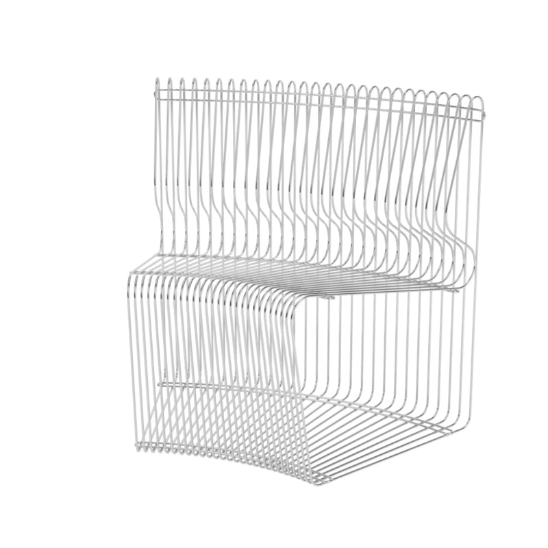 Fauteuil Pantonova Convex par Verner Panton - Montana Furniture-Convex-Métal Chromé-The Woods Gallery