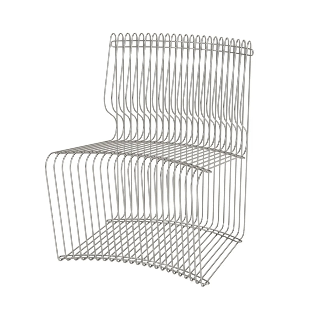 Fauteuil Pantonova Convex par Verner Panton - Montana Furniture-Linear-Acier pour l'extérieur-The Woods Gallery