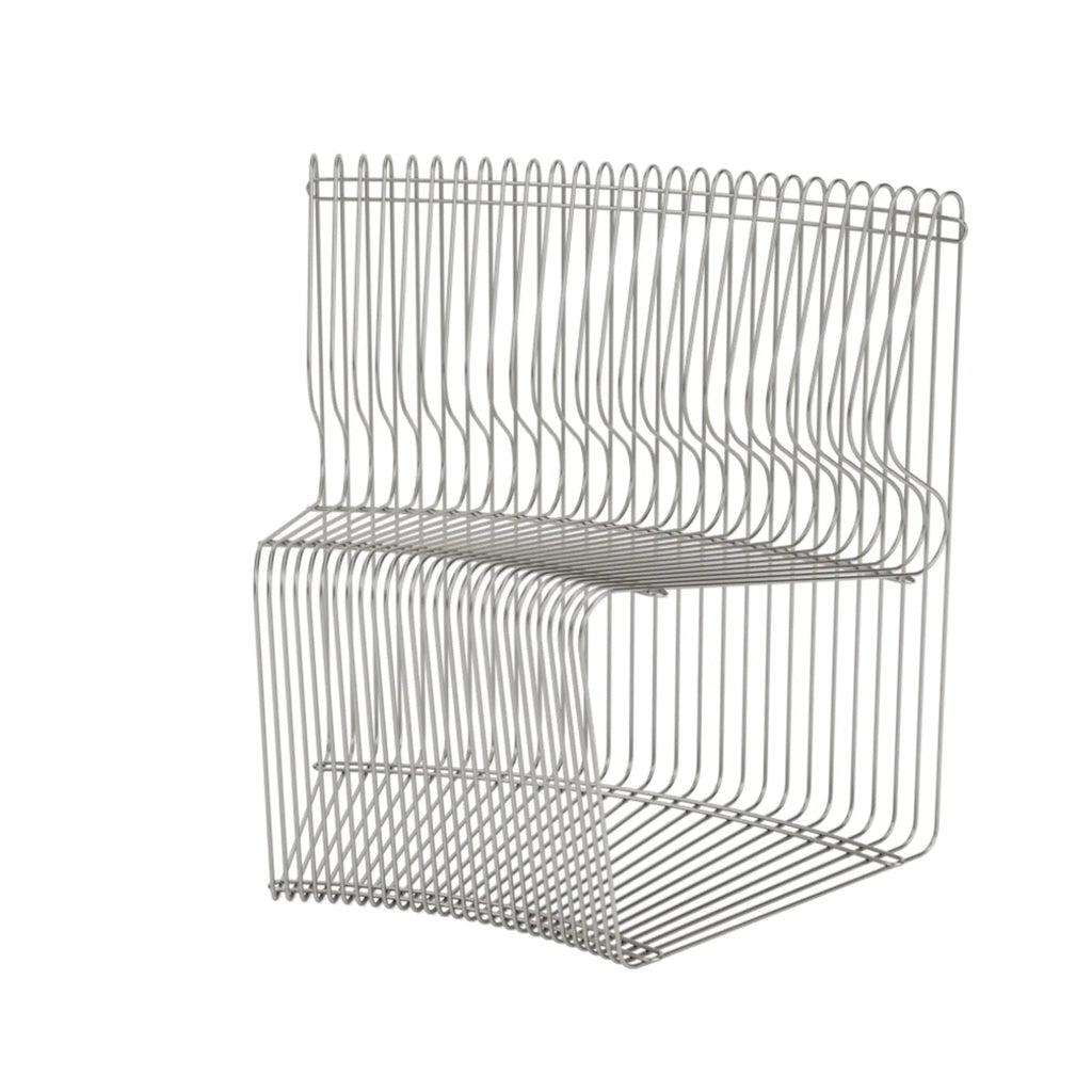 Fauteuil Pantonova Convex par Verner Panton - Montana Furniture-Convex-Acier pour l'extérieur-The Woods Gallery