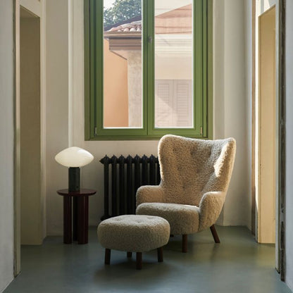Fauteuil Petra VB3 Lounge chair - &amp;Tradition-Karakorum 003 / Chêne-The Woods Gallery