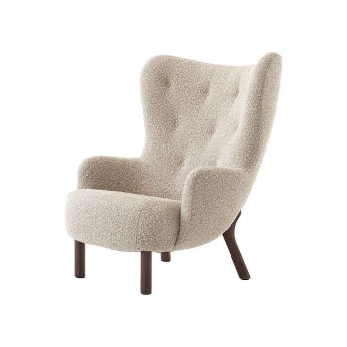 Fauteuil Petra VB3 Lounge chair - &Tradition-Karakorum 003 / Noyer-The Woods Gallery