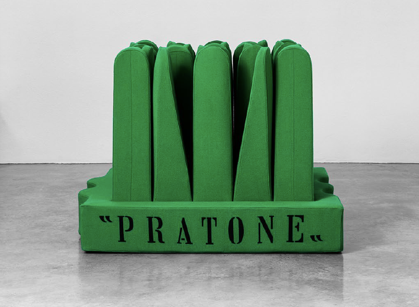 Pratone armchair by Ceretti, Derossi & Rosso Gufram