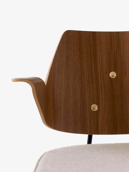 Fauteuil RFH RD7 de Robin Day - &amp;Tradition-Tissu groupe 1-The Woods Gallery