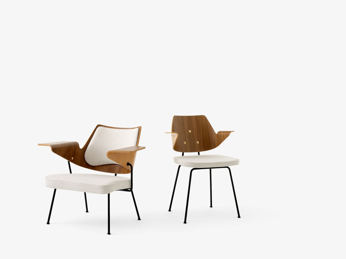 Fauteuil RFH RD7 de Robin Day - &amp;Tradition-Tissu groupe 1-The Woods Gallery