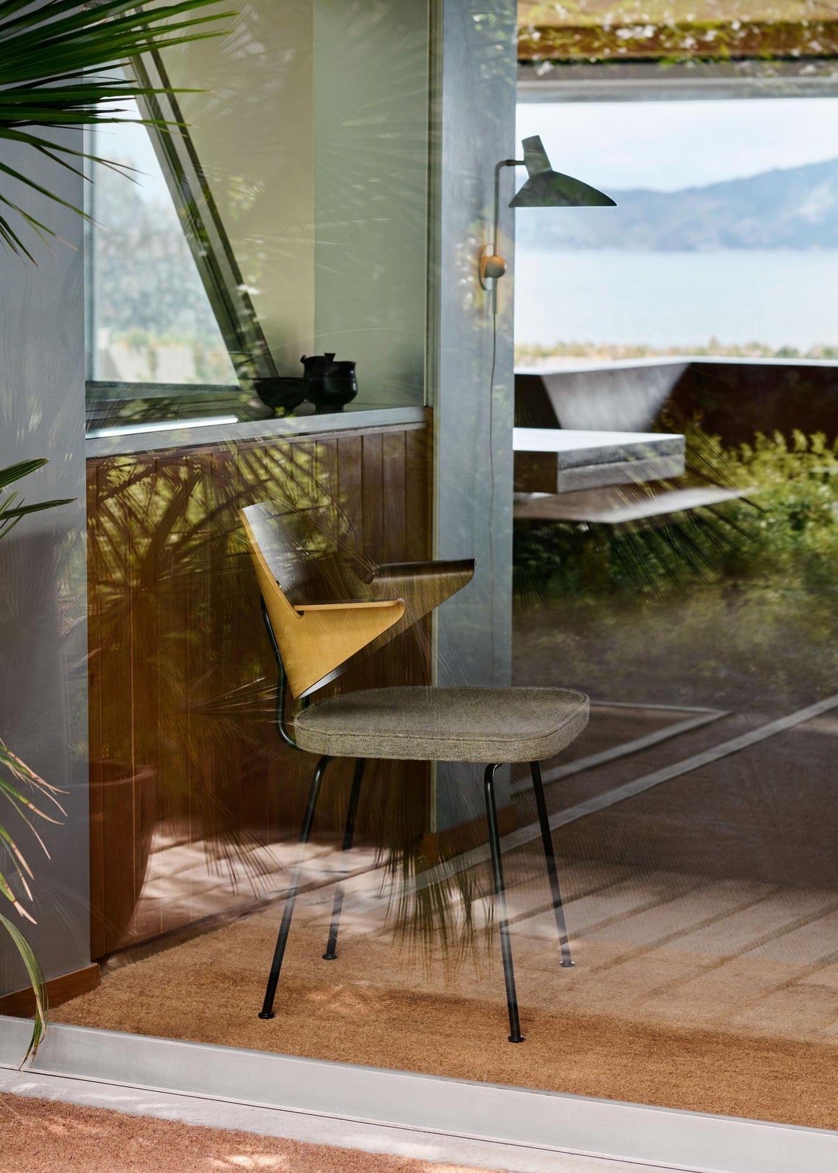 Fauteuil RFH RD7 de Robin Day - &amp;Tradition-Tissu groupe 1-The Woods Gallery