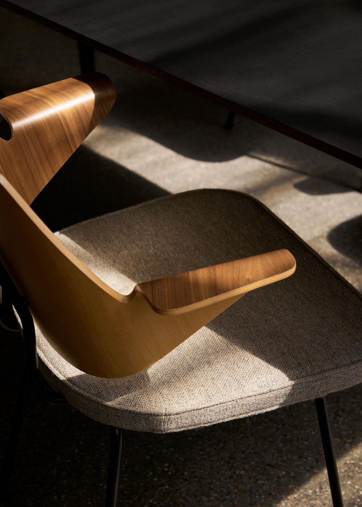 Fauteuil RFH RD7 de Robin Day - &amp;Tradition-Tissu groupe 1-The Woods Gallery