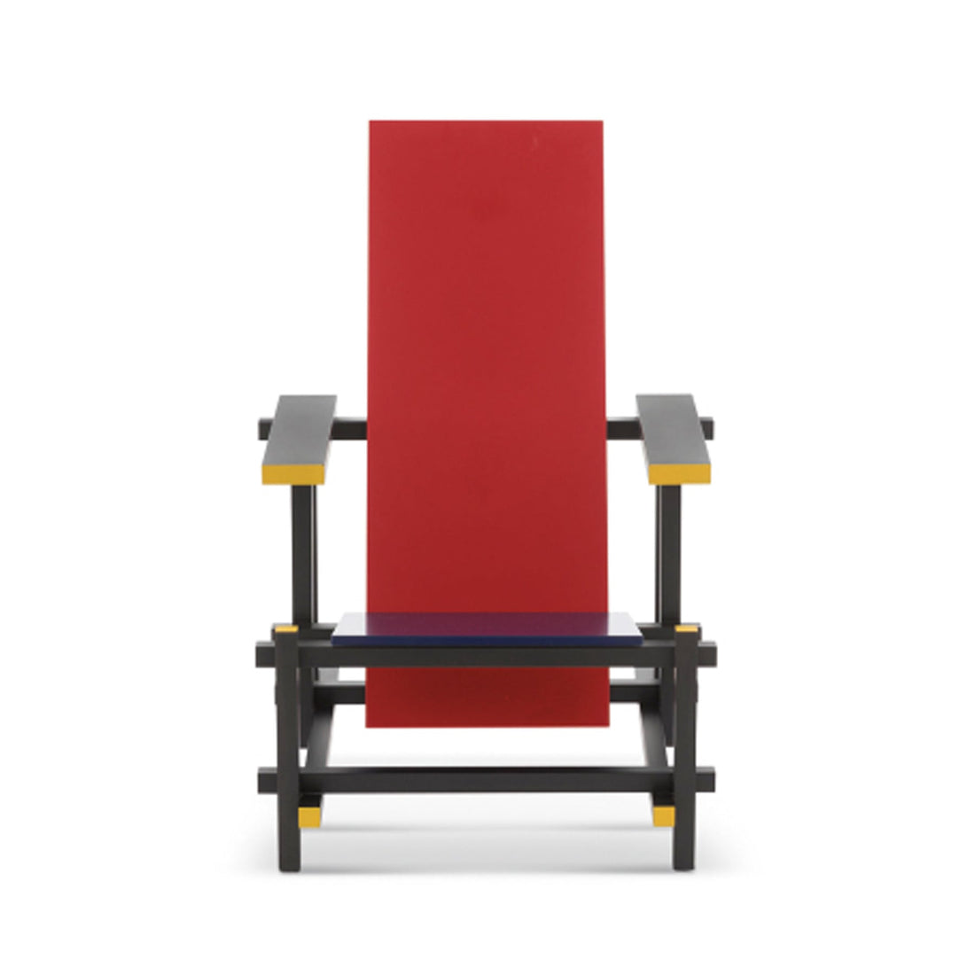 Fauteuil Red and blue de Gerrit Thomas Rietveld - Cassina-The Woods Gallery