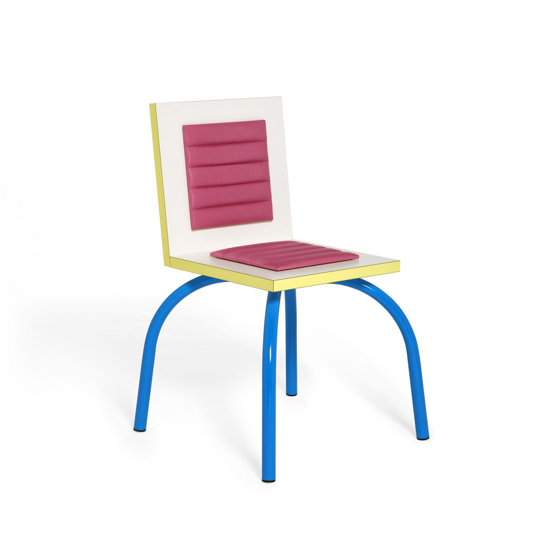 Fauteuil Riviera par Michele De Lucchi - Memphis Milano-The Woods Gallery