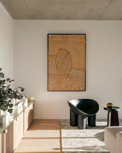 Fauteuil Roly Poly de Faye Toogood - Driade-Rose Flesh-The Woods Gallery