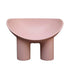 Fauteuil Roly Poly de Faye Toogood - Driade-Rose Flesh-The Woods Gallery