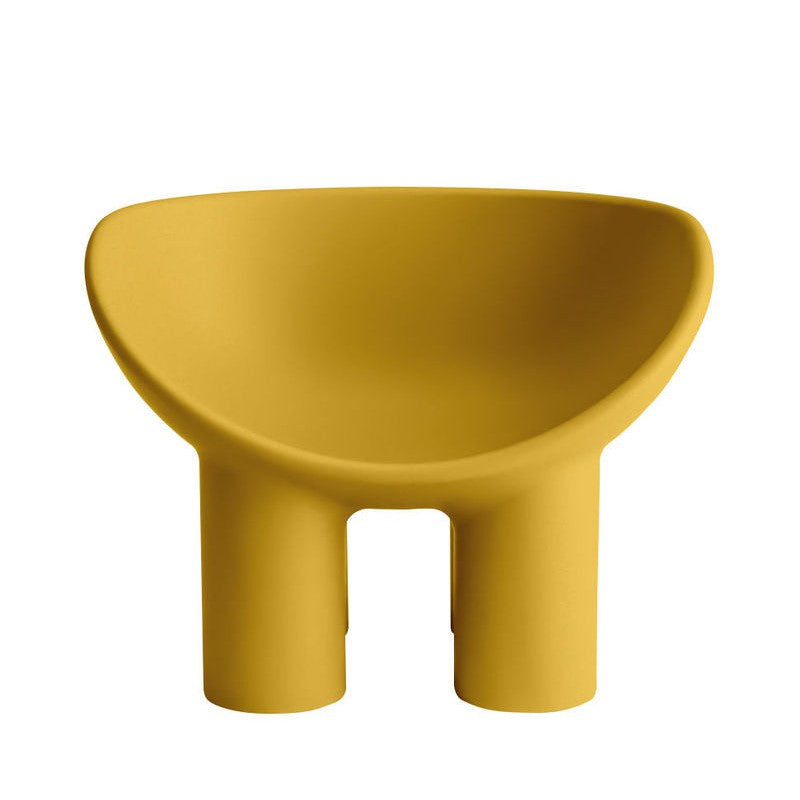 Fauteuil Roly Poly de Faye Toogood - Driade-Jaune-The Woods Gallery