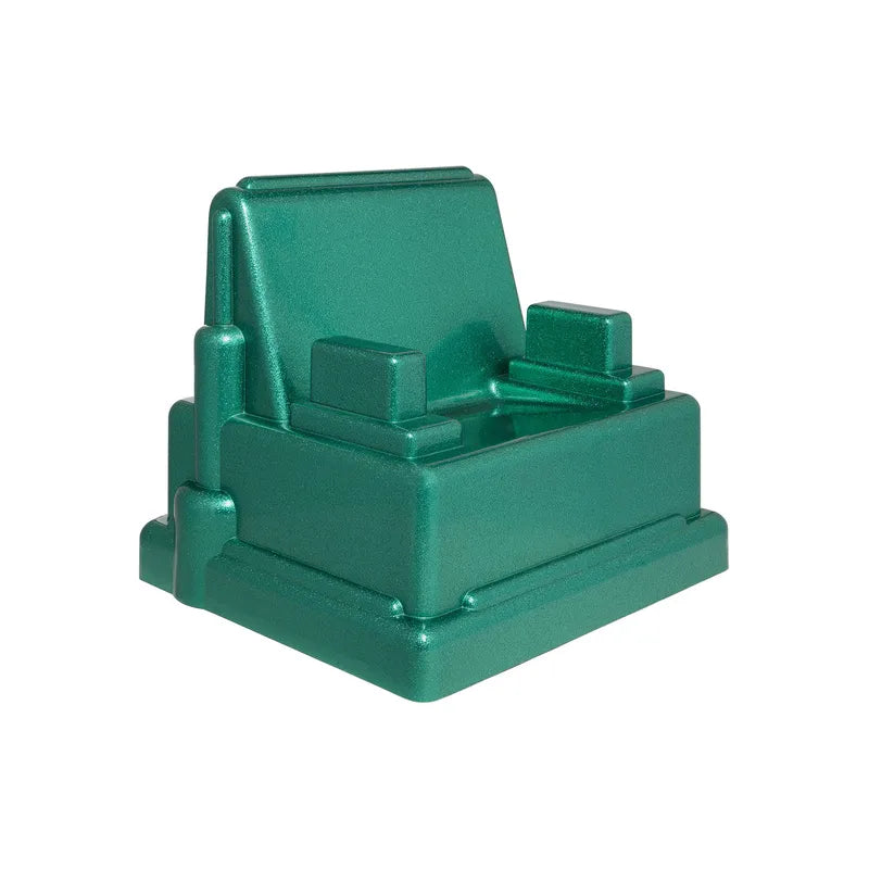 Fauteuil Roma vert by Marco Zanini, 1986 - Memphis Milano-The Woods Gallery