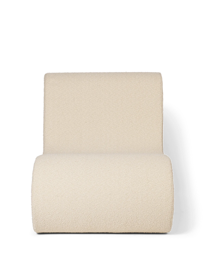 Fauteuil Rouli Bouclé - Ferm Living-Blanc cassé-The Woods Gallery