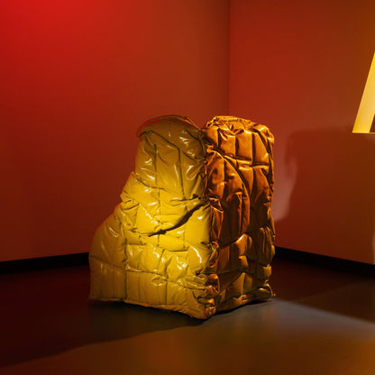 Fauteuil Shadow par Gaetano Pesce - Meritalia-Jaune-The Woods Gallery