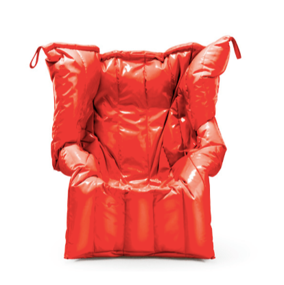 Fauteuil Shadow par Gaetano Pesce - Meritalia-Vert-The Woods Gallery