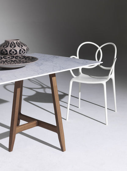 Fauteuil Sissi de Ludovica &amp; Roberto Palomba- Driade-Blanc-The Woods Gallery