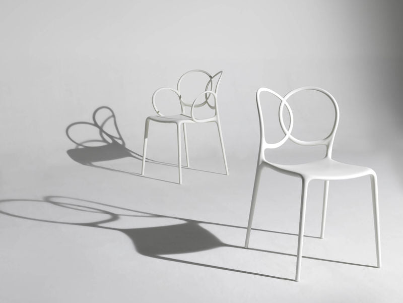 Fauteuil Sissi de Ludovica &amp; Roberto Palomba- Driade-Blanc-The Woods Gallery