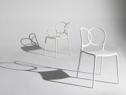 Fauteuil Sissi de Ludovica &amp; Roberto Palomba- Driade-Blanc-The Woods Gallery