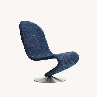 Fauteuil System 1-2-3 Lounge Standard - Verner Panton, 1973-Hallingdal Noir-The Woods Gallery