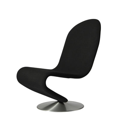 Fauteuil System 1-2-3 Lounge Standard - Verner Panton, 1973-Hallingdal Noir-The Woods Gallery
